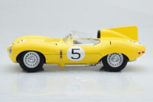 Jaguar D-Type #5 Ecurie Nationale Belge 24 Hours of Le Mans 1956 CMR 1:18 CMR143 Pressofusione — immagine 3 di 6