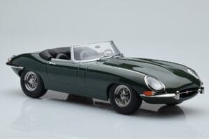 Jaguar E-Type Series 1 Roadster Verde KK-Scale 1:18 KKDC180481 Pressofusione — immagine 4 di 6