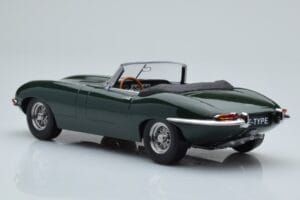 Jaguar E-Type Series 1 Roadster Verde KK-Scale 1:18 KKDC180481 Pressofusione — immagine 5 di 6