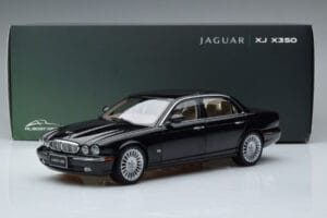 Jaguar XJ6 X350 Ebony Nero Almost Real 1:18 810501 Pressofusione — immagine 11 di 11