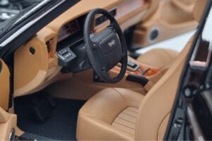 Jaguar XJ6 XJ40 Ebony Nero Almost Real 1:18 810543 Pressofusione — immagine 8 di 11