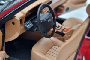 Jaguar XJ6 XJ40 Flamenco Rosso Almost Real 1:18 810541 Pressofusione — immagine 9 di 11