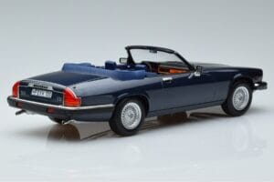Jaguar XJS V12 Cabriolet Blu Metallizzato Edizione Limitata Norev 1:18 182636 Pressofusione — immagine 2 di 6
