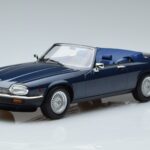 Jaguar XJS V12 Cabriolet Blu Metallizzato Edizione Limitata Norev 1:18 182636 Pressofusione