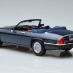 Jaguar XJS V12 Cabriolet Blu Metallizzato Edizione Limitata Norev 1:18 182636 Pressofusione - image 5 of 6