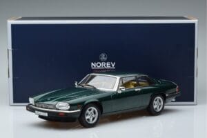 Jaguar XJS V12 Verde Metallizzato Norev 1:18 182620 Pressofusione — immagine 6 di 6