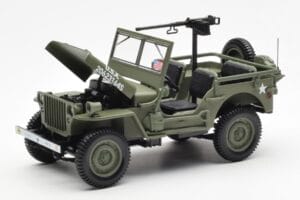 Jeep Willys MB US Army D-Day 1944 Norev 1:18 189016 Pressofusione — immagine 2 di 10