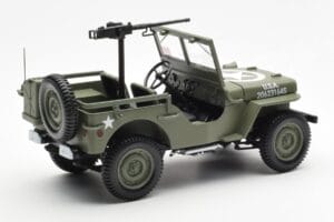 Jeep Willys MB US Army D-Day 1944 Norev 1:18 189016 Pressofusione — immagine 3 di 10