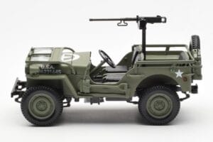 Jeep Willys MB US Army D-Day 1944 Norev 1:18 189016 Pressofusione — immagine 5 di 10
