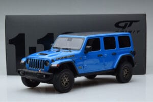 Jeep Wrangler Rubicon 392 Blu GT Spirit 1:18 GT371 Resina — immagine 6 di 6
