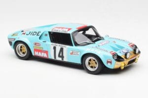 Jide 1600S Gr.4 #14 J. Ragnotti / Jaubert Criterium des Cevennes 1972 Otto 1:18 OT287 Resina — immagine 4 di 6