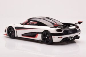 Koenigsegg Agera RS Arctic Bianco GT Spirit 1:18 GT877 Resina — immagine 5 di 6