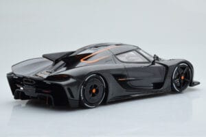 Koenigsegg Jesko Absolut Graphite Grigio Asia Exclusive GT Spirit 1:18 CLDC025 Resina — immagine 2 di 6