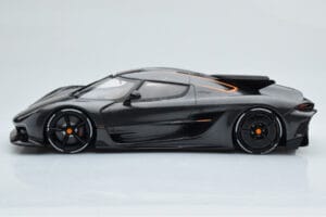 Koenigsegg Jesko Absolut Graphite Grigio Asia Exclusive GT Spirit 1:18 CLDC025 Resina — immagine 3 di 6