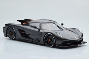 Koenigsegg Jesko Absolut Graphite Grigio Asia Exclusive GT Spirit 1:18 CLDC025 Resina — immagine 4 di 6