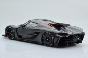 Koenigsegg Jesko Absolut Graphite Grigio Asia Exclusive GT Spirit 1:18 CLDC025 Resina — immagine 5 di 6