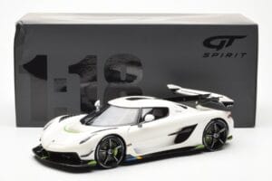 Koenigsegg Jesko Attack Bianco GT Spirit 1:18 GT389 Resina — immagine 6 di 6