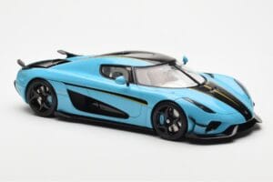 Koenigsegg Regera Baby Blu GT Spirit 1:18 GT881 Resina — immagine 4 di 6