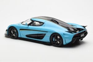 Koenigsegg Regera Baby Blu GT Spirit 1:18 GT881 Resina — immagine 5 di 6