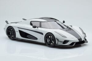 Koenigsegg Regera Grigio Asia Exclusive GT Spirit 1:18 CLDC026 Resina — immagine 3 di 5