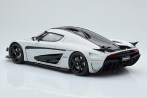 Koenigsegg Regera Grigio Asia Exclusive GT Spirit 1:18 CLDC026 Resina — immagine 4 di 5