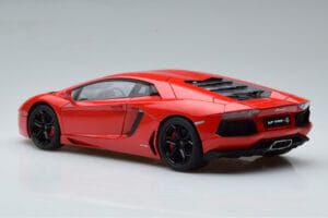Lamborghini Aventador LP700-4 Rosso Andromeda AUTOart 1:18 74669 Pressofusione — immagine 7 di 10