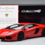 Lamborghini Aventador LP700-4 Rosso Andromeda AUTOart 1:18 - image 10 of 10