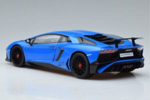 Lamborghini Aventador LP750-4 SV Blu AUTOart 1:18 74559 Composito — immagine 6 di 8