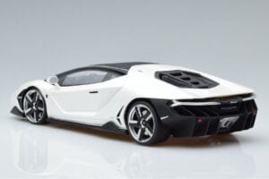 Lamborghini Centenario Bianco Perla GT Spirit 1:18 GTS18503W Resina — immagine 5 di 6
