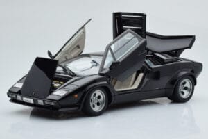 Lamborghini Countach LP5000S Nero AUTOart 1:18 74533 Pressofusione — immagine 2 di 10