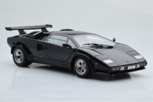 Lamborghini Countach LP5000S Nero AUTOart 1:18 74533 Pressofusione — immagine 6 di 10