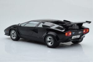 Lamborghini Countach LP5000S Nero AUTOart 1:18 74533 Pressofusione — immagine 7 di 10