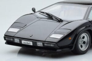 Lamborghini Countach LP5000S Nero AUTOart 1:18 74533 Pressofusione — immagine 9 di 10