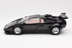 Lamborghini Countach LP 5000 Quattrovalvole Nero Kyosho 1:18 08320BK Pressofusione — immagine 4 di 8