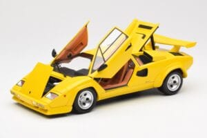 Lamborghini Countach LP 5000 Quattrovalvole Giallo Kyosho 1:18 08320Y Pressofusione — immagine 2 di 8