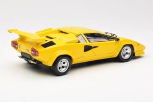 Lamborghini Countach LP 5000 Quattrovalvole Giallo Kyosho 1:18 08320Y Pressofusione — immagine 3 di 8