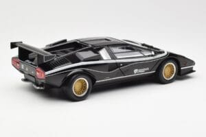 Lamborghini Countach LP 500R Nero Kyosho 1:18 08320C Pressofusione — immagine 3 di 8