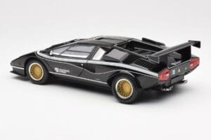 Lamborghini Countach LP 500R Nero Kyosho 1:18 08320C Pressofusione — immagine 7 di 8