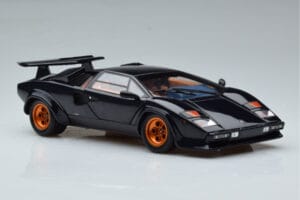 Lamborghini Countach LP500S Walter Wolf Blu Scuro Kyosho 1:18 08320D Pressofusione — immagine 6 di 11