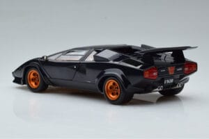 Lamborghini Countach LP500S Walter Wolf Blu Scuro Kyosho 1:18 08320D Pressofusione — immagine 7 di 11