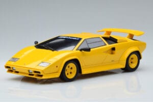 Lamborghini Countach Turbo Koenig Specials Giallo GT Spirit 1:18 KJ010 Resina