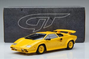 Lamborghini Countach Turbo Koenig Specials Giallo GT Spirit 1:18 KJ010 Resina — immagine 6 di 6
