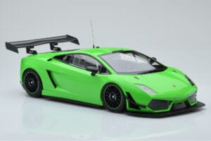 Lamborghini Gallardo LP600+ GT3 Verde Minichamps 1:18 151111101 Pressofusione — immagine 4 di 6