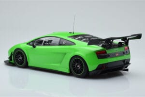 Lamborghini Gallardo LP600+ GT3 Verde Minichamps 1:18 151111101 Pressofusione — immagine 5 di 6