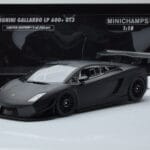 Lamborghini Gallardo LP600+ GT3 Nero Opaco Minichamps 1:18 - image 6 of 6