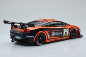 Lamborghini Gallardo LP600+ GT3 Rhinos Leipert Motorsport #12 A. Petrishin / D. Leiper ADAC GT Masters 2011 Minichamps 1:18 1 — immagine 2 di 6