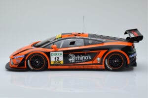 Lamborghini Gallardo LP600+ GT3 Rhinos Leipert Motorsport #12 A. Petrishin / D. Leiper ADAC GT Masters 2011 Minichamps 1:18 1 — immagine 3 di 6