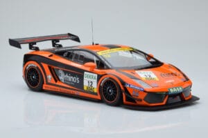 Lamborghini Gallardo LP600+ GT3 Rhinos Leipert Motorsport #12 A. Petrishin / D. Leiper ADAC GT Masters 2011 Minichamps 1:18 1 — immagine 4 di 6