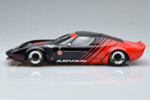 Lamborghini Miura LB Works Liberty Walk Advan GT Spirit 1:18 KJ033 Resina — immagine 3 di 6