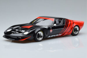 Lamborghini Miura LB Works Liberty Walk Advan GT Spirit 1:18 KJ033 Resina